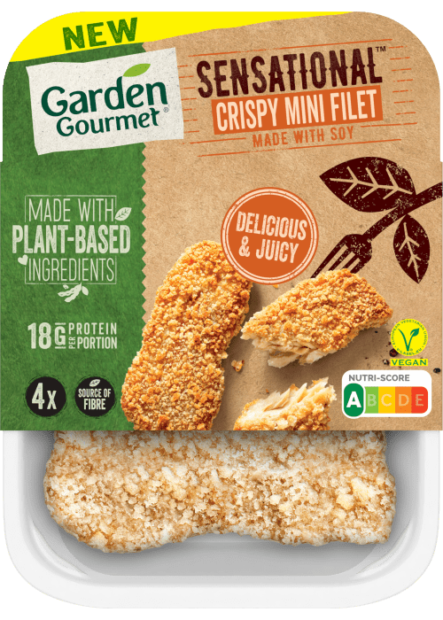 SENSATIONAL CRISPY MINI FILET Garden Gourmet